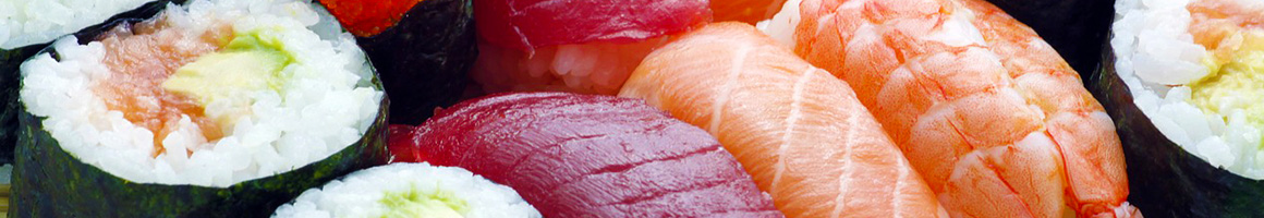 Eating Asian Fusion Japanese at Naka Sushi restaurant in Albuquerque, NM.